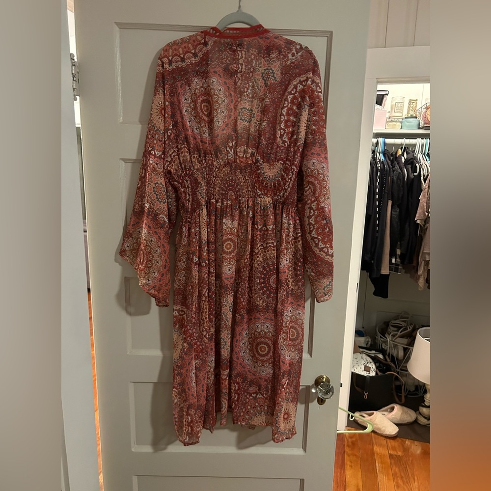 Miss me Paisley print kimono